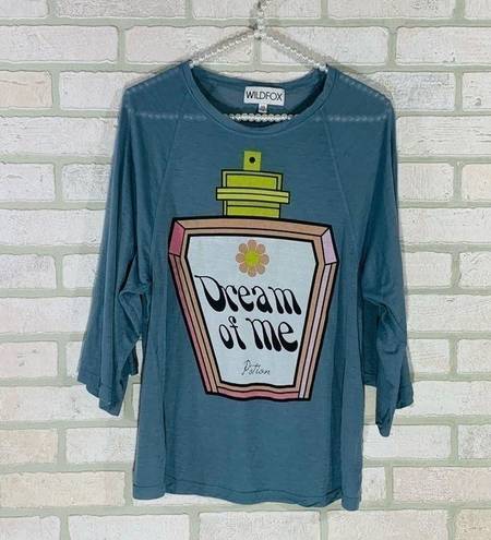 Wildfox  Dream on Me Potion 3/4 Sleeve Tee Size XS