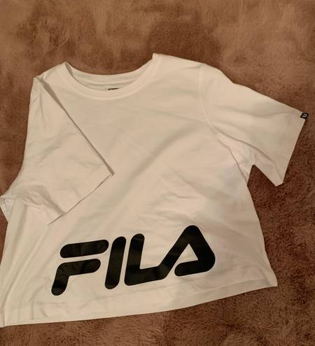 FILA White  T Shirt