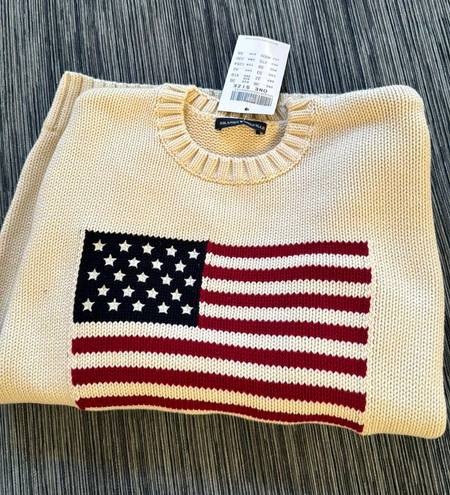 Brandy Melville American Flag Sweater