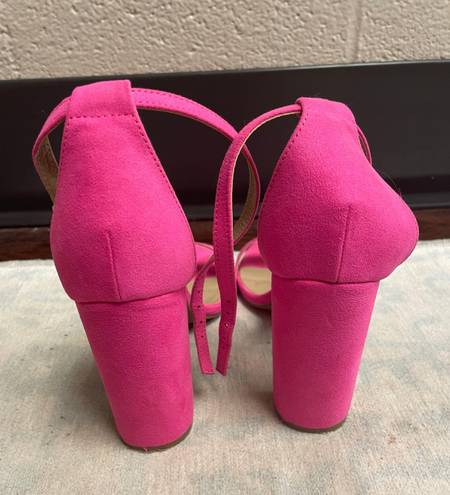 Pink High Heels Size 9