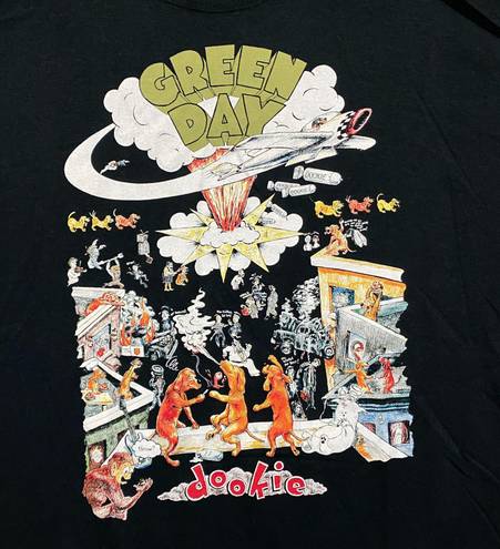 Green Day Dookie Album Punk Rock Band Poster Tee XL