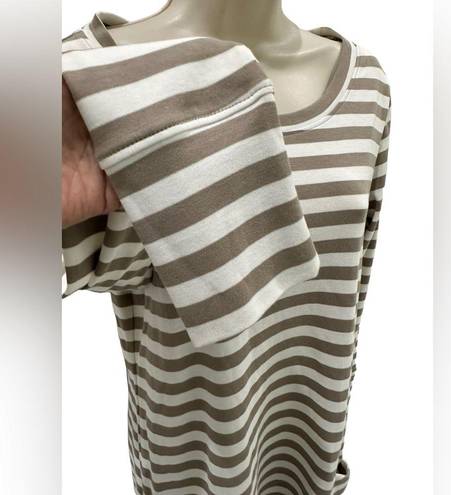 Krass&co The  store tshirt long sleeve crewneck stripped dress