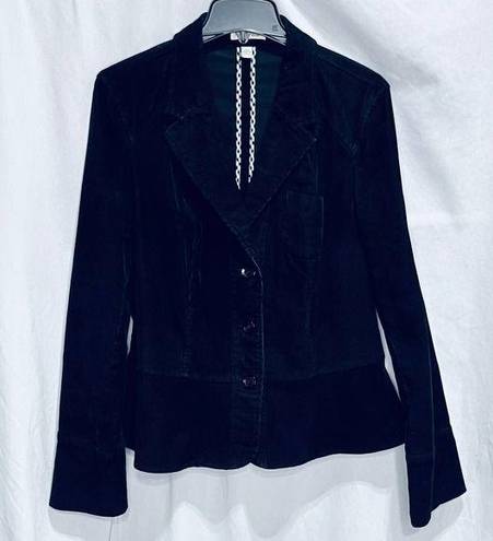 St. John’s Bay St. John's Bay Black Corduroy Blazer Jacket L