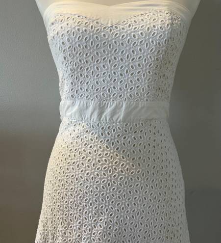 White House | Black Market Eyelet Dress