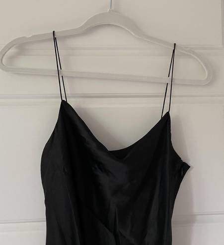 Cinq à Sept NWT Cinq a Sept Ryder knotted silk-satin mini slip dress 