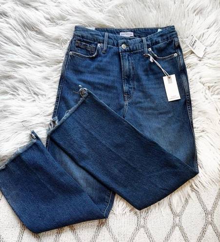 Good American NWT  Good Curve Straight Crossover Jeans In Indigo 125