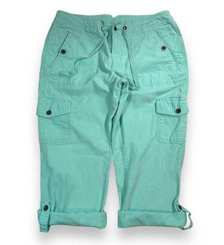 L.L.Bean  Favorite Fit Cargo Capri Womens 8P