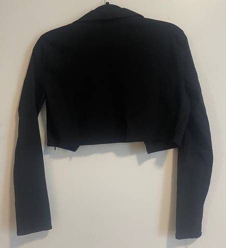 ZARA Black Cropped Blazer