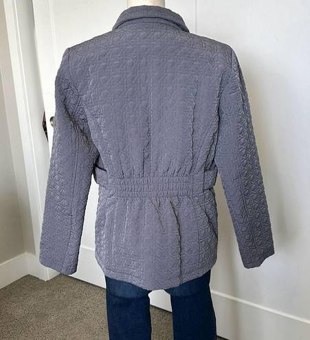 Gallery  Quilted Gray Coat