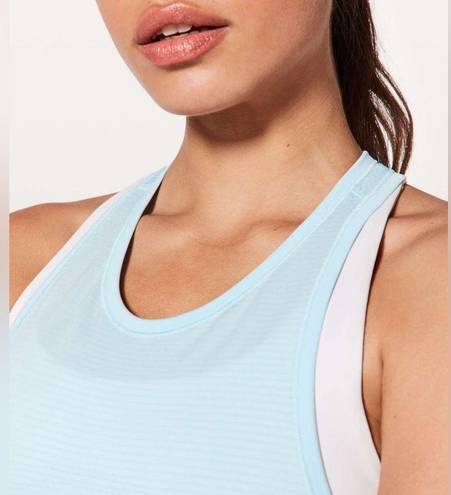 Lululemon  Swiftly Tech T-Back Blue Glow