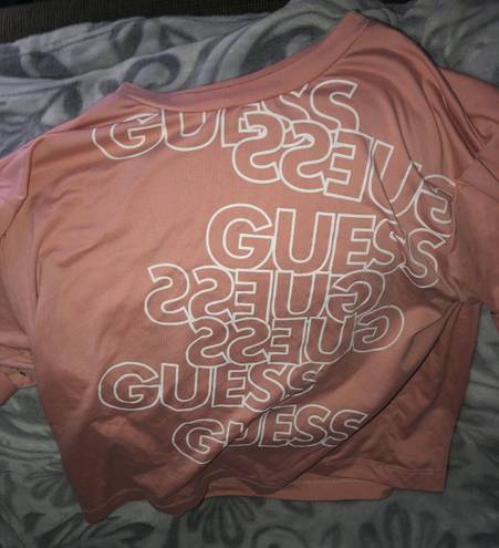 Guess Cropped T Shirt