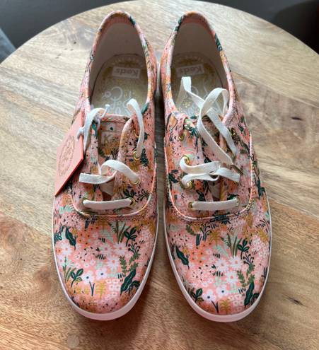 Keds Womens X Rifle Paper Co Meadow Pink