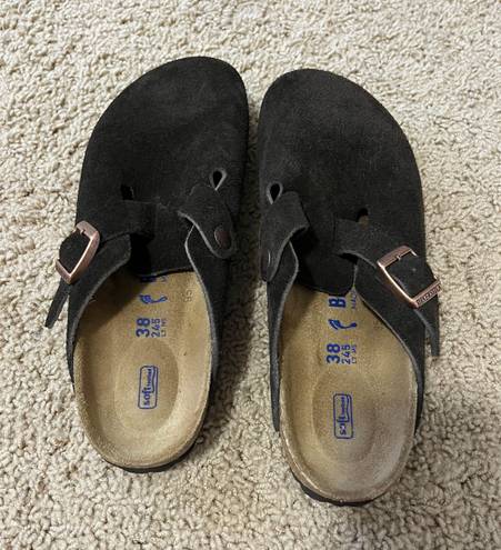 Birkenstock Boston Suede Leather