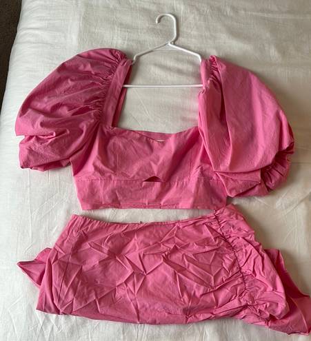 Showpo Pink Two Piece Set