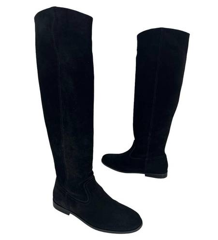 Jimmy Choo  Bree Suede Knee High Boots in Black