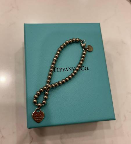 Tiffany & Co. Tiffany Blue® Heart Tag Bead Bracelet