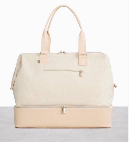 BEIS Beige Weekender Bag