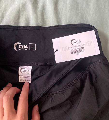 Zyia Black Tracker Shorts
