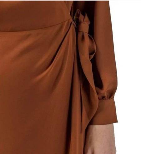 Modern Citizen  Sierra Tie-Wrap Midi Dress