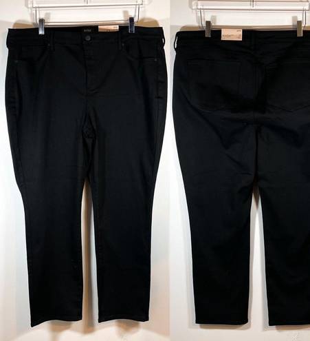 NYDJ NWT  Black Sheri Slim Jeans in Plus Size High Rise Size 20W