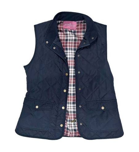 The Row The Savile Co. London Blue Quilted Lightweight Vest