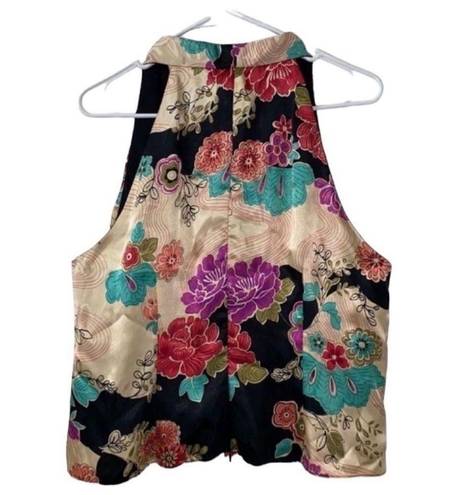 Joseph Ribkoff  Floral Print Sleeveless Top