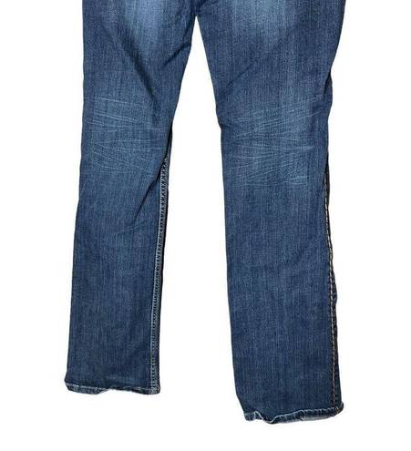 Edge Cowgirl Tuff Western  Dark Wash Size 28