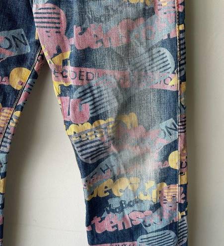 Krass&co Vintage Japanese  & Lu Jeans Womens 25 DenimStreetwear Graffiti Y2K