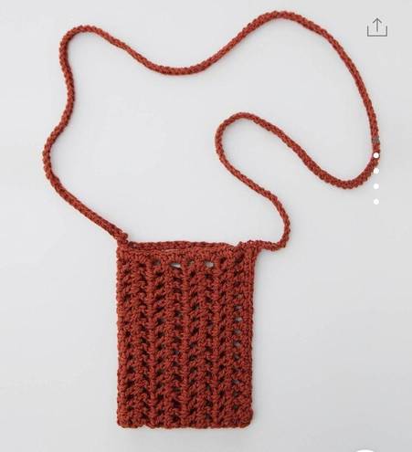 Pull & Bear NWT  crochet cel bag! 