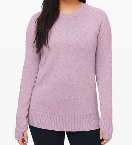 Mulberry Lululemon Still Lotus Sweater