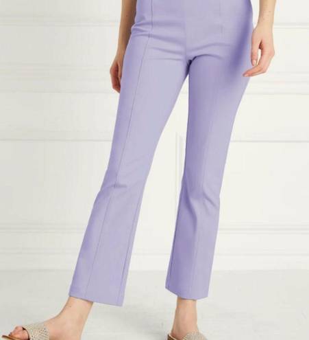 Hill House New  The Claire Pant Lavender Stretch Cotton Size Medium