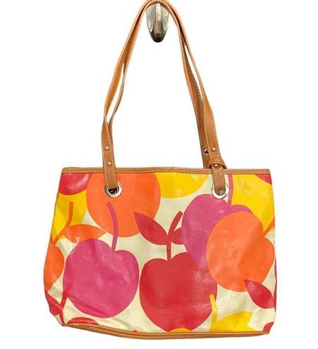 Nine West  Colorful Apple theme ONE STOP SHOPPER tote bag purse NEW With Tags