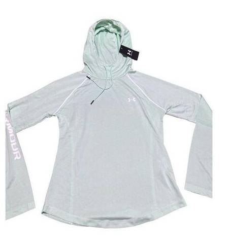 Under Armour Under Armor Mint Green Velocity Loose Fit Women’s Hoodie Size S