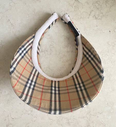 Burberry Nova Check Canvas Golf Visor