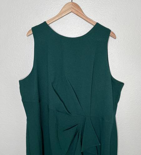 Lane Bryant green sleeveless sheath dress size 22