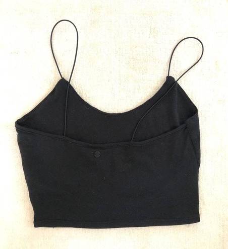 Volcom Black Thin Strap Tank Top