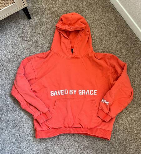 Seek Jesus Orange Hoodie