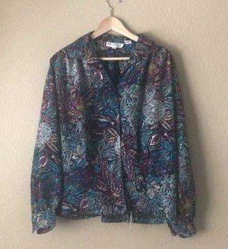 Oscar de la Renta  Button Down Blouse