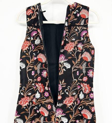 White House | Black Market  WHBM Womens Embroidered Floral Sheath Dress Size 8
