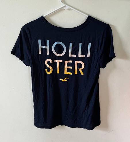 Hollister Navy Blue T-Shirt