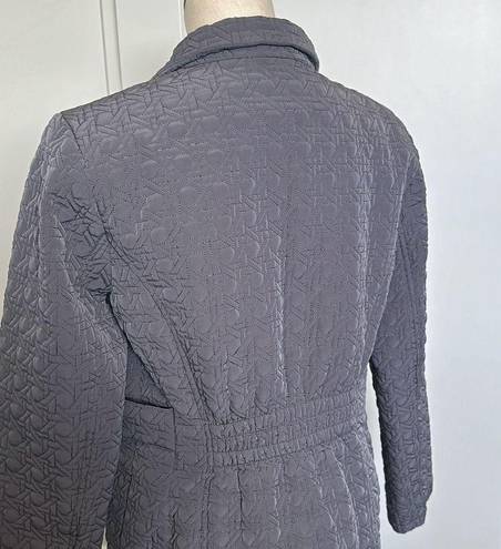 Gallery  Quilted Gray Coat