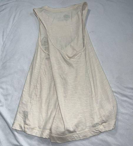 Pilcro  Anthropologie Joshua Tree Cotton Twist-Back Tank Top Size XS Embroidered