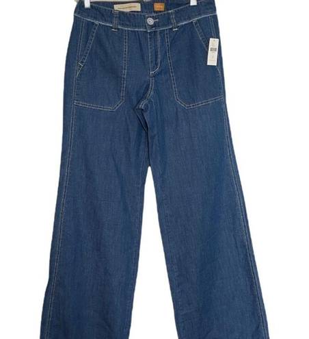 Anthropologie  Pilcro And The Letterpress Wide Leg Jeans Size 4 New With Tags