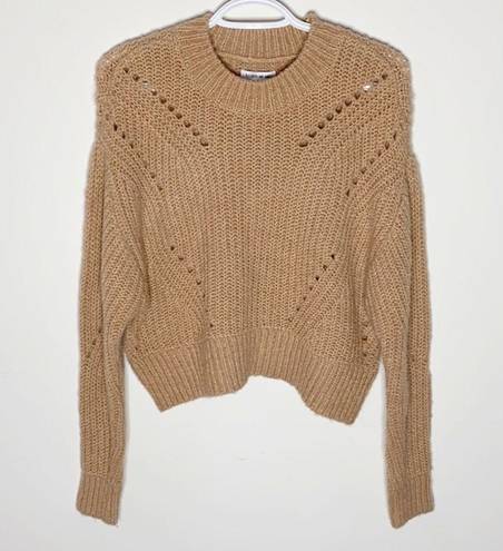 Elizabeth and James  sparkle open stitch sweater size XS