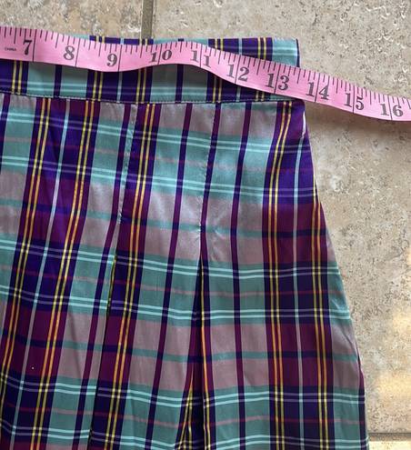 LPA Fia Skirt in Purple Plaid