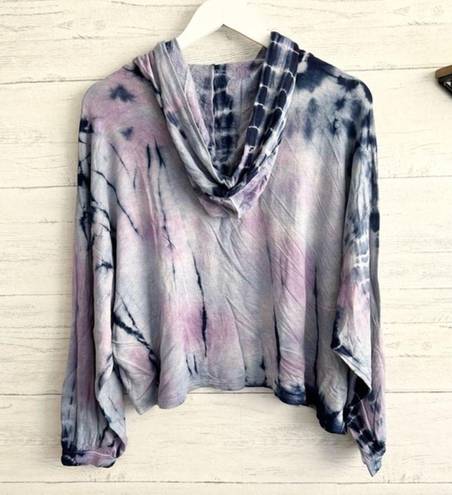 Vintage Havana  Tie Dye Cropped Hoodie Size Small NWT