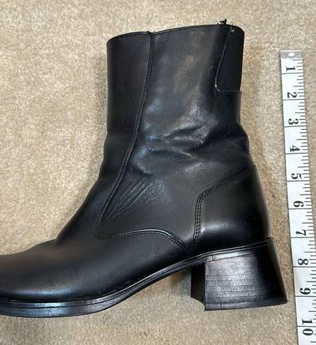 Nectar Santana Canada  Black Leather Women Ankle Boots Size 80 M / Size 8