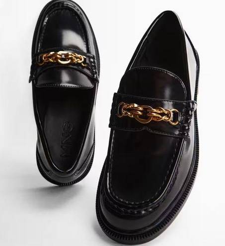 Mango New  Chain loafers