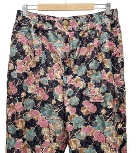 Anthropologie  Pants Anisa Floral Corduroy Relaxed Fit Joggers Women’s Size Large