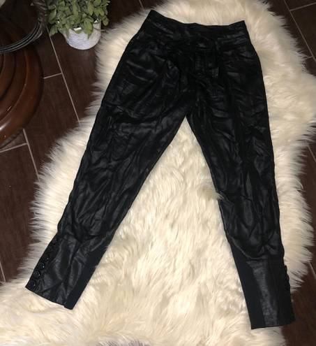 Guess black dress joggers size 24